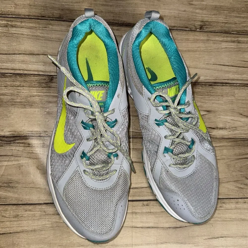 Nike Wild Trail 643074-003 Gray Low Top Lace Up Trail Running Shoes Women's 12